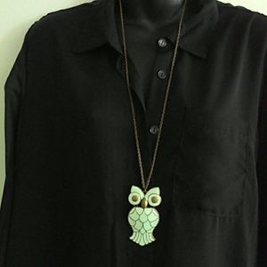 Cute owl necklace